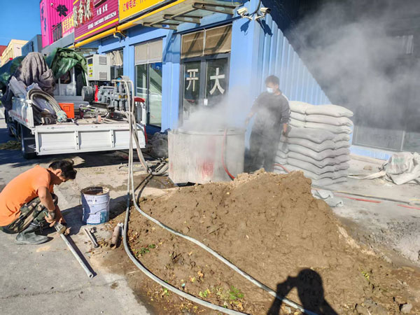 民丰顶管注浆加固